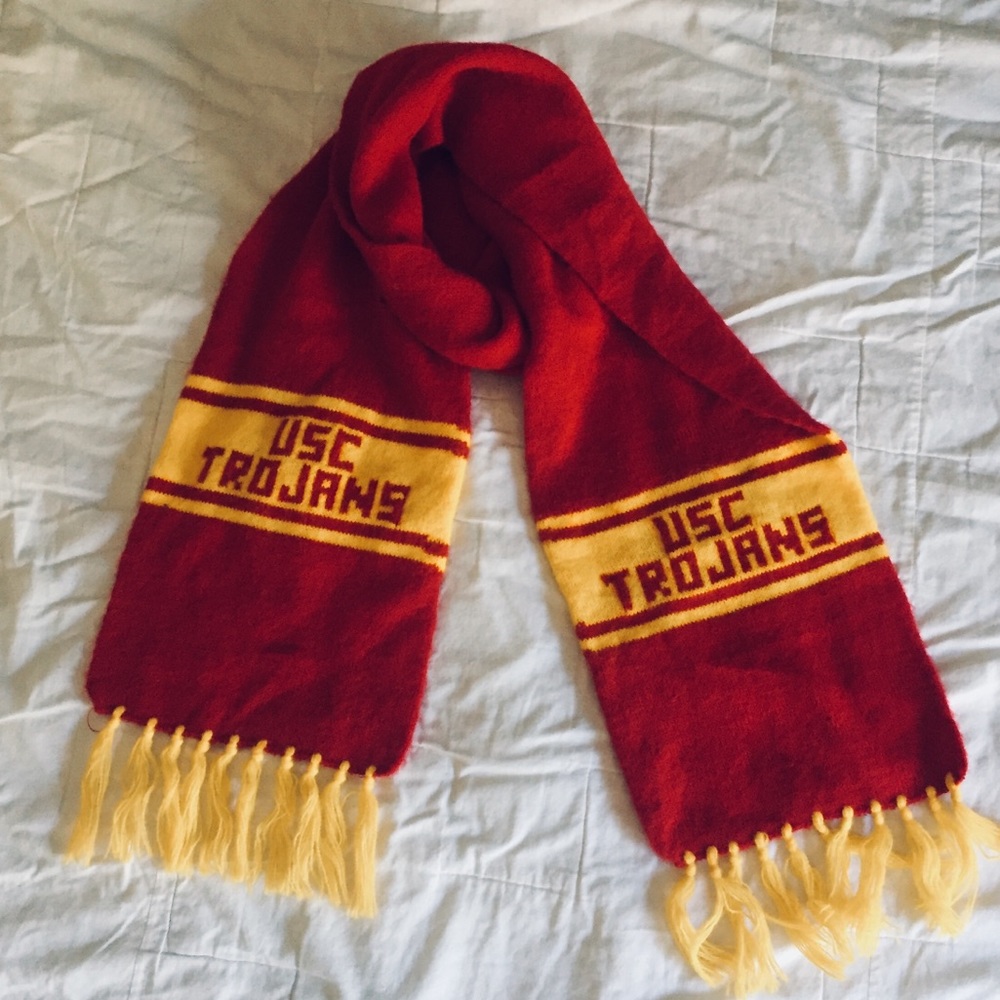 Vintage Cashmere USC Scarf